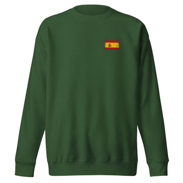 Spain Flag Sweatshirt | Front | Unisex | Premium Fleece