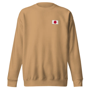 Japan Flag Sweatshirt | Front | Unisex | Premium Fleece