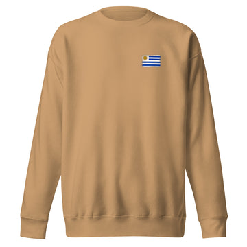 Uruguay Flag Sweatshirt | Front | Unisex | Premium Fleece