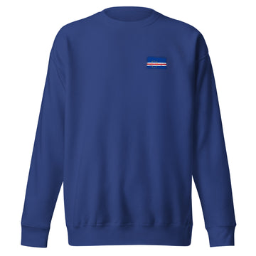 Cape Verde Flag Sweatshirt | Front | Unisex | Premium Fleece