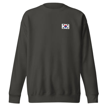 South Korea Flag Sweatshirt | Front | Unisex | Premium Fleece