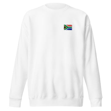 South Africa Flag Sweatshirt | Front | Unisex | Premium Fleece
