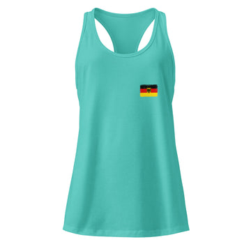 Germany Flag Racerback Tank | Front | Women | Lightweight Jersey