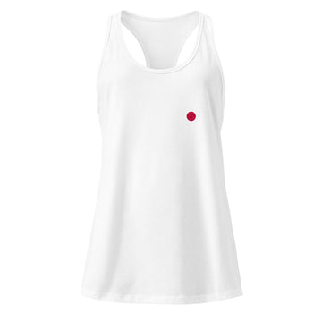 Japan Flag Racerback Tank | Front | Women | Lightweight Jersey