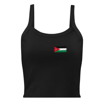 Jordan Flag Rib Tank | Front | Women | Micro-Rib Cotton
