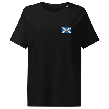 Scotland Flag Tee | Front | Women | Organic Cotton