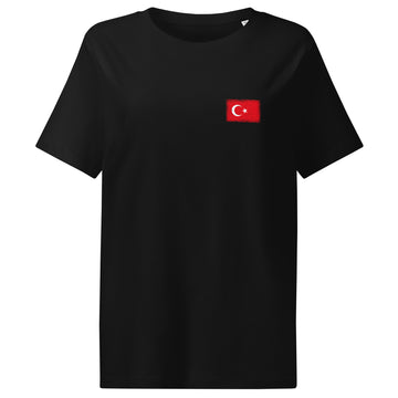Turkey Flag Tee | Front | Women | Organic Cotton