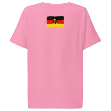 Germany Flag Tee | Back Print | Women | Organic Cotton