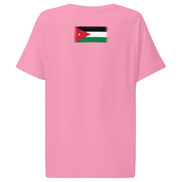 Jordan Flag Tee | Back Print | Women | Organic Cotton