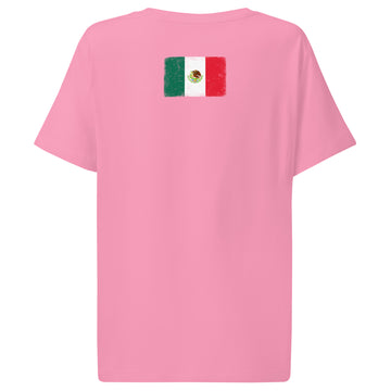 Mexico Flag Tee | Back Print | Women | Organic Cotton
