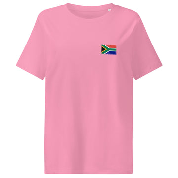 South Africa Flag Tee | Front | Women | Organic Cotton