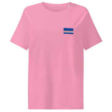 Cape Verde Flag Tee | Front | Women | Organic Cotton