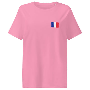 France Flag Tee | Front | Women | Organic Cotton