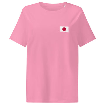 Japan Flag Tee | Front | Women | Organic Cotton