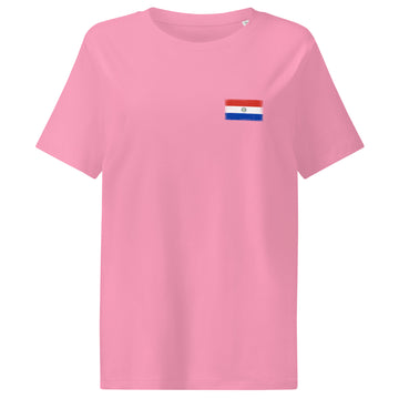 Paraguay Flag Tee | Front | Women | Organic Cotton