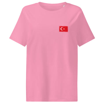 Turkey Flag Tee | Front | Women | Organic Cotton