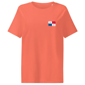 Panama Flag Tee | Front | Women | Organic Cotton