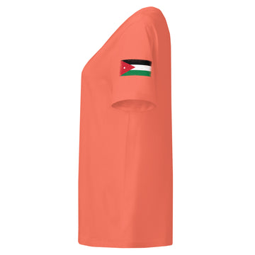 Jordan Flag Tee | Sleeve Badge | Women | Organic Cotton