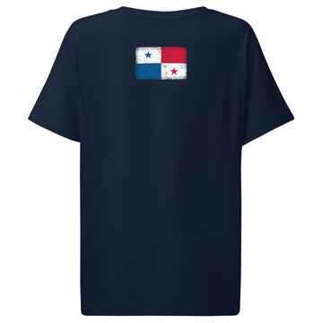 Panama Flag Tee | Back Print | Women | Organic Cotton