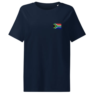 South Africa Flag Tee | Front | Women | Organic Cotton