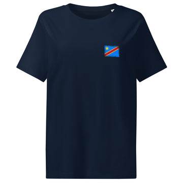 Congo Flag Tee | Front | Women | Organic Cotton
