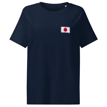 Japan Flag Tee | Front | Women | Organic Cotton