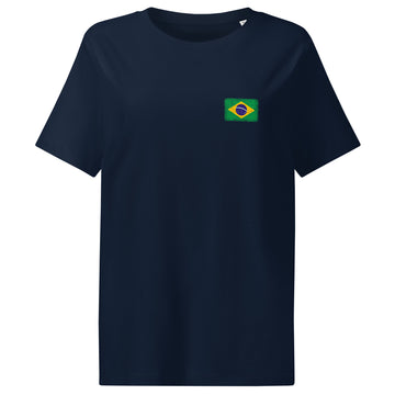 Brasil Flag Tee | Front | Women | Organic Cotton