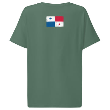 Panama Flag Tee | Back Print | Women | Organic Cotton