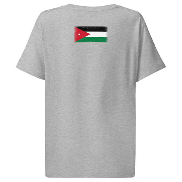 Jordan Flag Tee | Back Print | Women | Organic Cotton