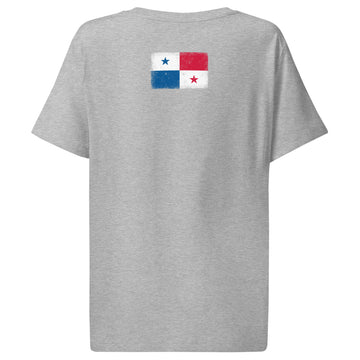 Panama Flag Tee | Back Print | Women | Organic Cotton