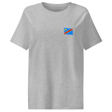 Congo Flag Tee | Front | Women | Organic Cotton