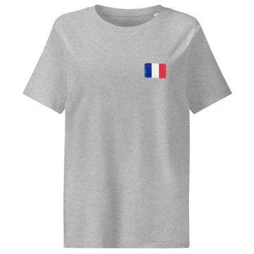 France Flag Tee | Front | Women | Organic Cotton