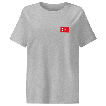 Turkey Flag Tee | Front | Women | Organic Cotton
