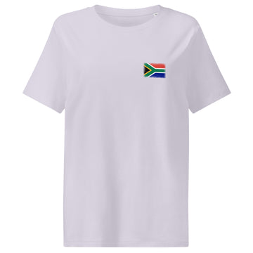 South Africa Flag Tee | Front | Women | Organic Cotton