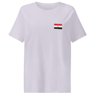 Egypt Flag Tee | Front | Women | Organic Cotton