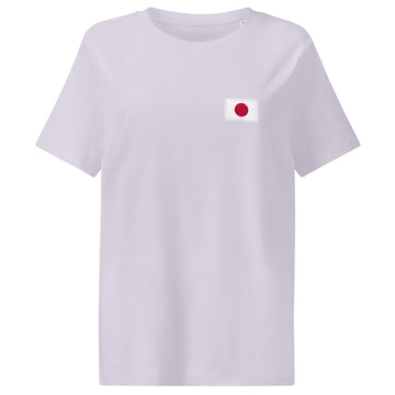 Japan Flag Tee | Front | Women | Organic Cotton