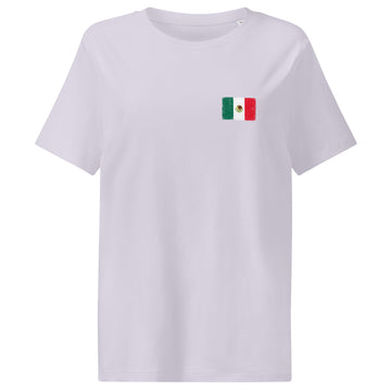 Mexico Flag Tee | Front | Women | Organic Cotton