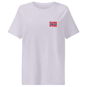 Norway Flag Tee | Front | Women | Organic Cotton
