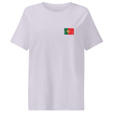 Portugal Flag Tee | Front | Women | Organic Cotton