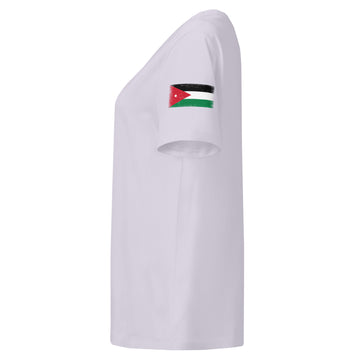 Jordan Flag Tee | Sleeve Badge | Women | Organic Cotton