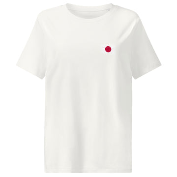 Japan Flag Tee | Front | Women | Organic Cotton