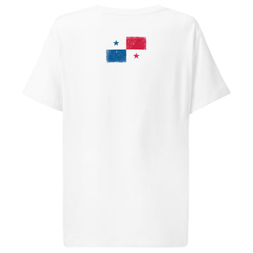 Panama Flag Tee | Back Print | Women | Organic Cotton