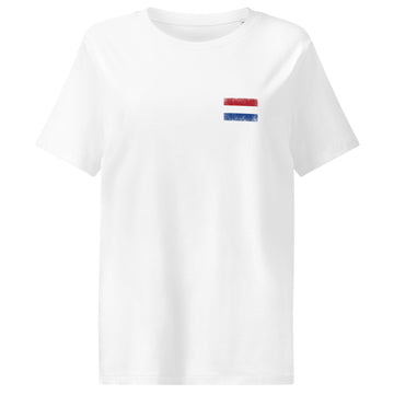 Netherlands Flag Tee | Front | Women | Organic Cotton