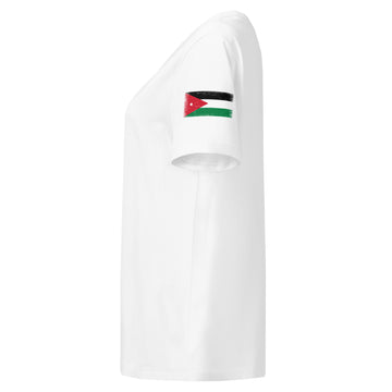 Jordan Flag Tee | Sleeve Badge | Women | Organic Cotton