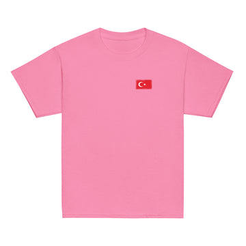Turkey Flag Tee | Front | Kids | Youth Cotton
