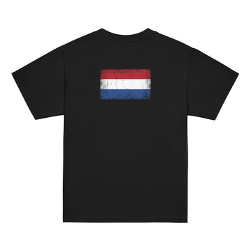Netherlands Flag Tee | Back Print | Kids | Youth Cotton