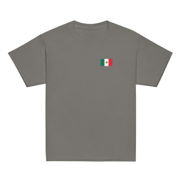 Mexico Flag Tee | Front | Kids | Youth Cotton
