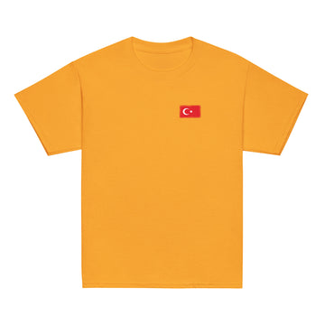 Turkey Flag Tee | Front | Kids | Youth Cotton
