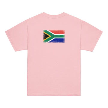 South Africa Flag Tee | Back Print | Kids | Youth Cotton