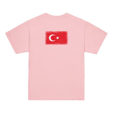 Turkey Flag Tee | Back Print | Kids | Youth Cotton
